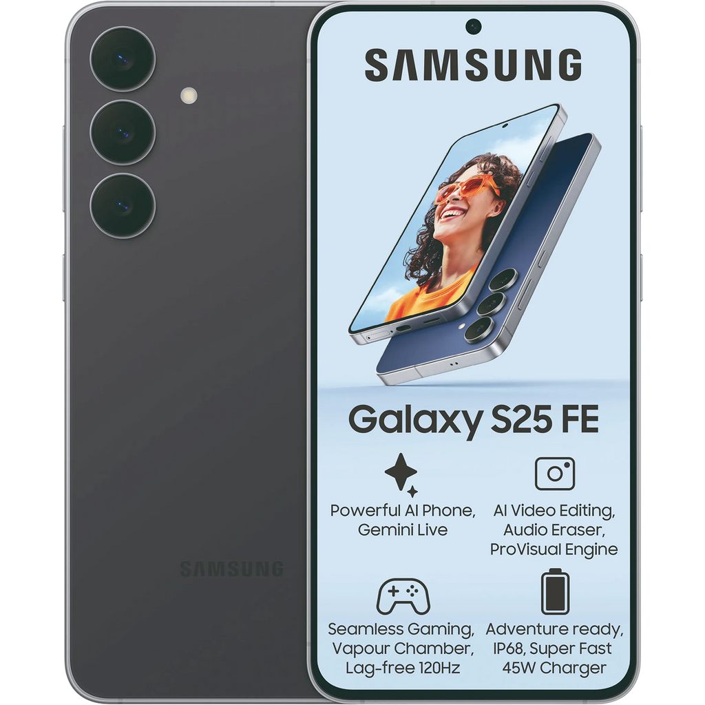 Samsung Galaxy S25 FE - Black 128GB