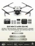 DJI Mini 3 with DJI RC | Open Box
